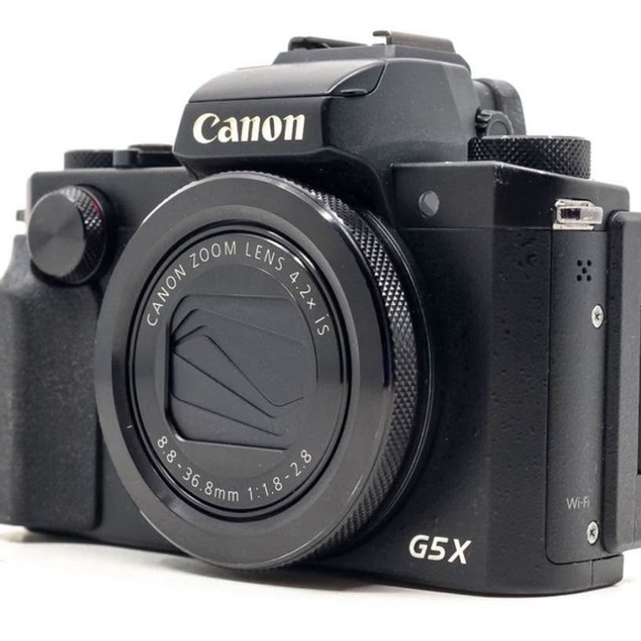 Canon G5X Digital Camera in Black - Picture 2 of 3